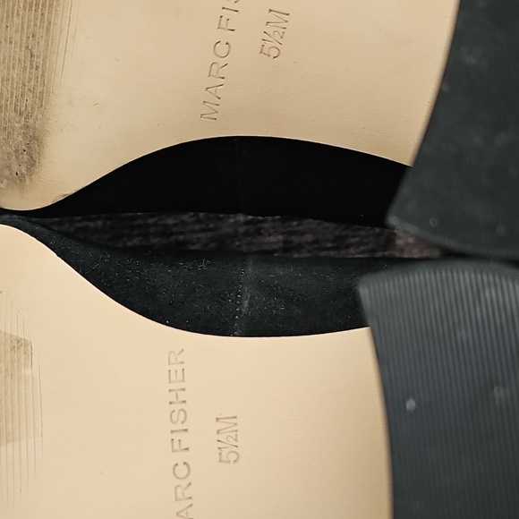 Marc Fisher Suede Heels - Picture 7 of 9